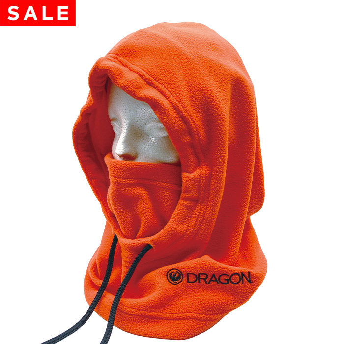 HELMET HOOD WARMER - ORANGE